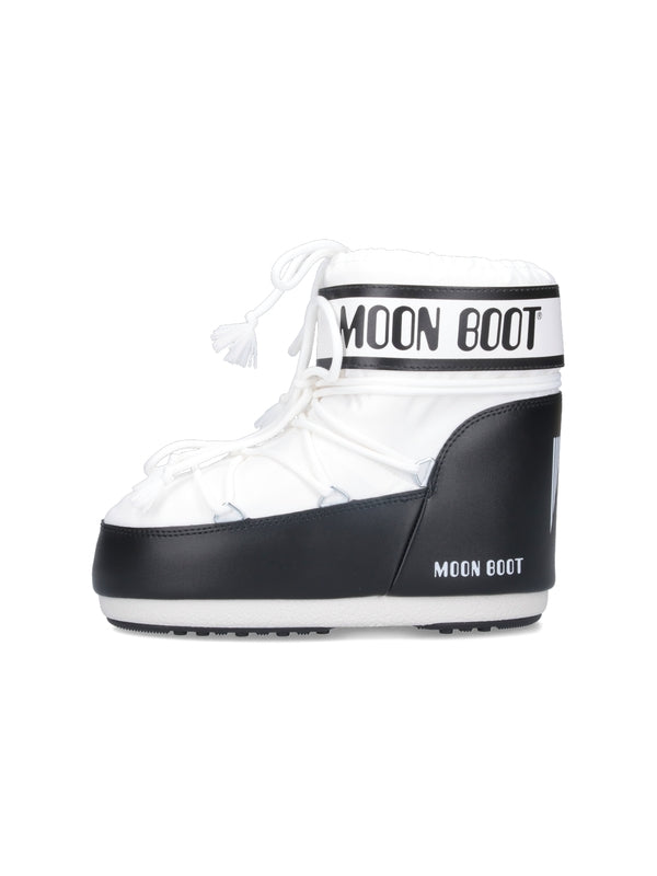 Icon Logo Lace-Up Boots