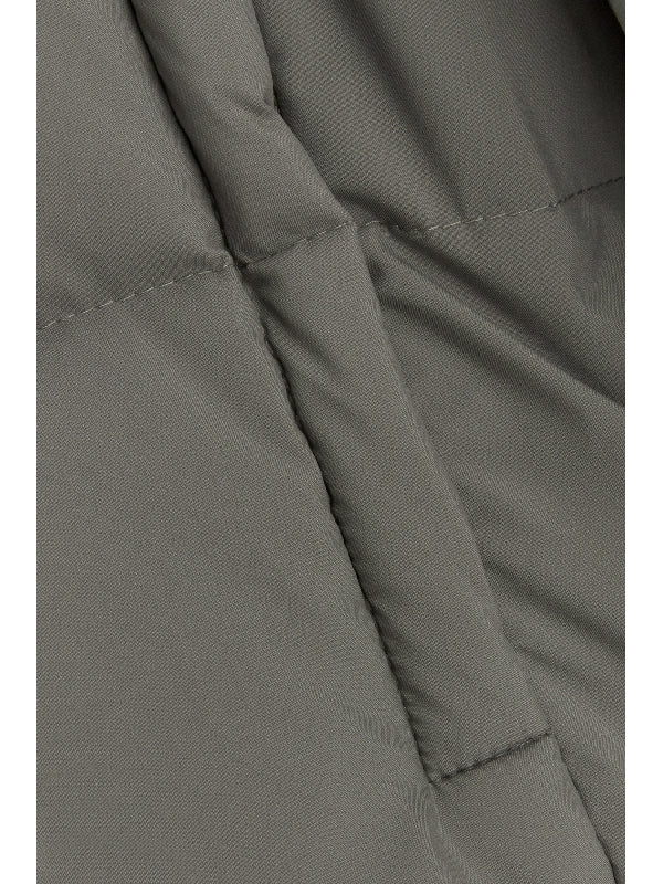 Logo Patch Padded Jacket