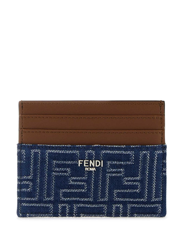 Fendi Blue Card Holders