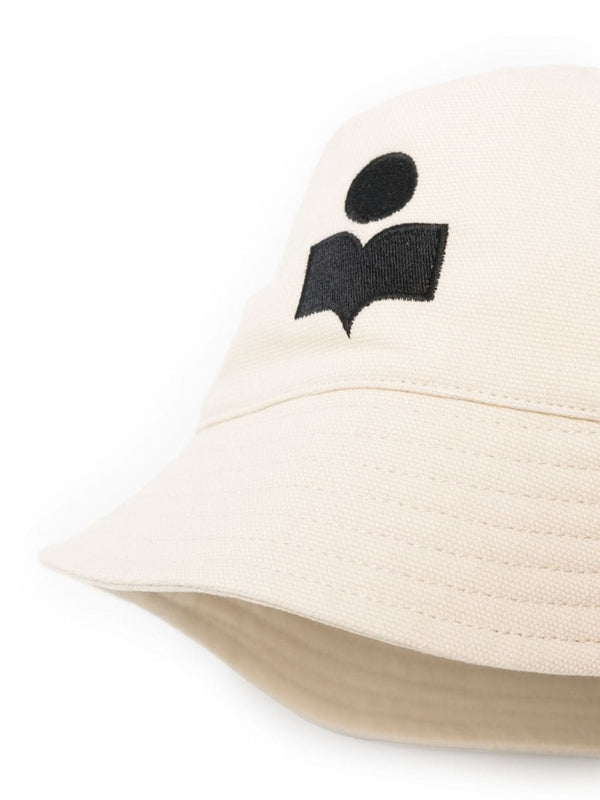 Hailey Logo Embroidered Cotton Bucket Hat