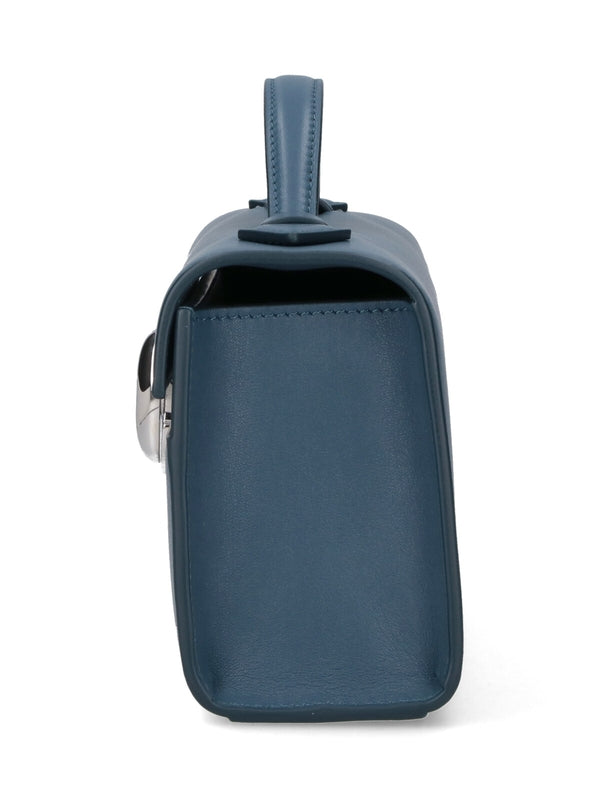 Savette Navy Tote Bags