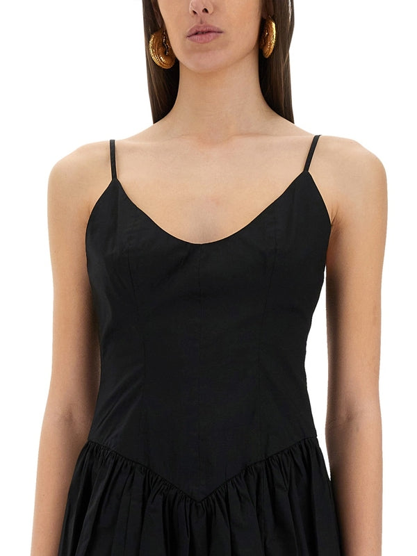 Dena Pleats Mini Dress