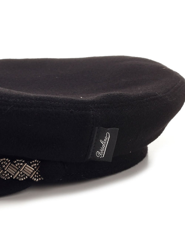 Rhinestone Cashmere Beret