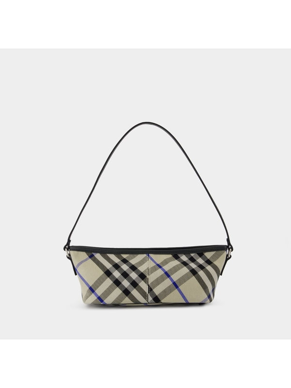 Vintage Check Pattern Shoulder Bag