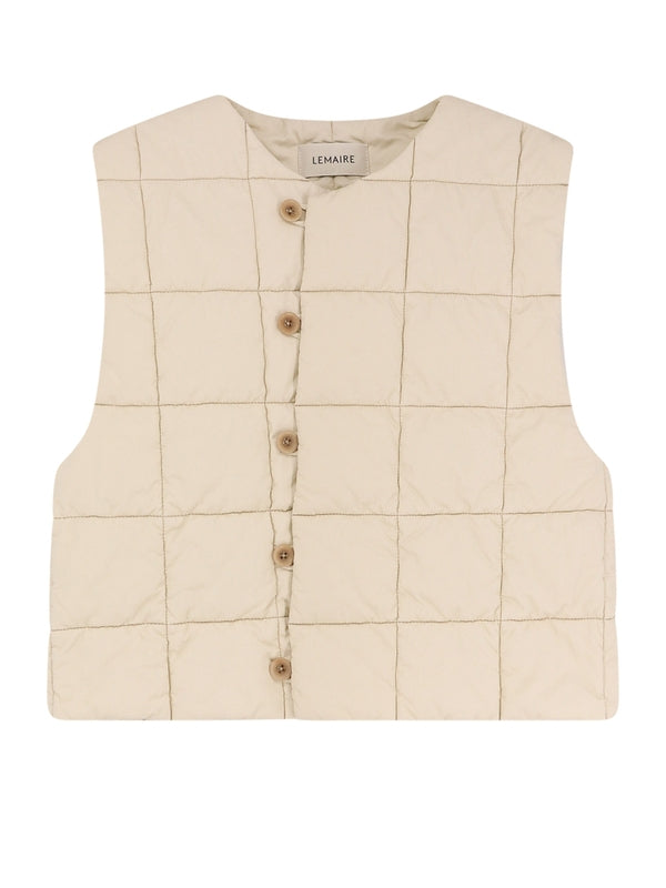 Wadded Quilted Padding Vest
