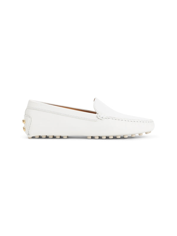 Tod'S White Driving Shoes