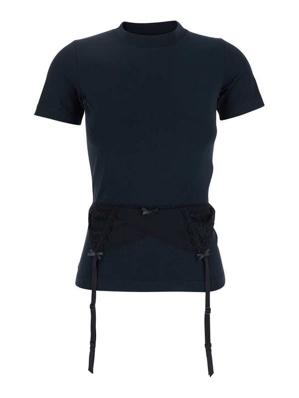 Underwear Detail Short-Sleeve T-Shirt