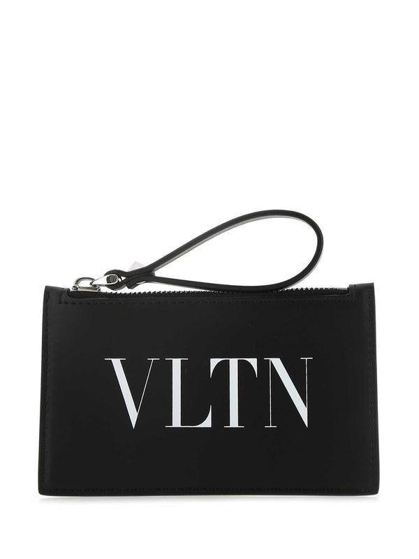 VLTN Logo Zipper Cardholder