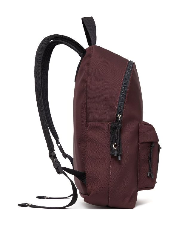 Vltn Leather Patch Backpack