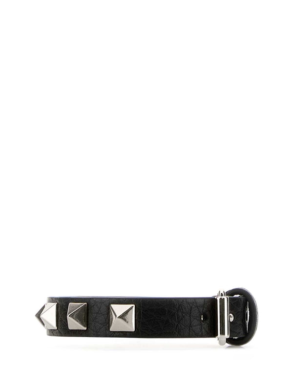 Rockstud Leather Bracelet