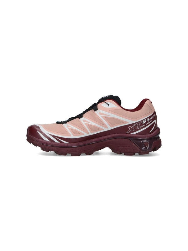 Salomon Pink Low Top Sneakers