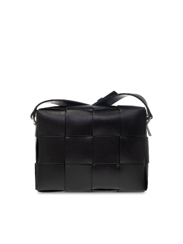 Black Leather
  Cassette Camera Bag