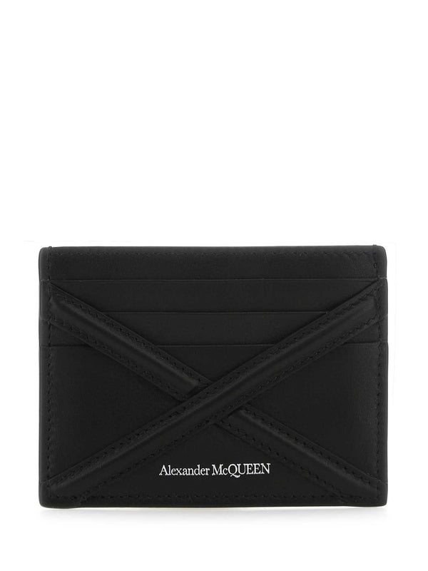 Alexander Mcqueen Black Card Holders