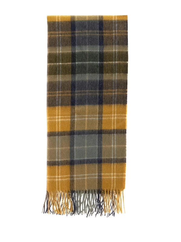 Barbour Checked Wool Mufflers
