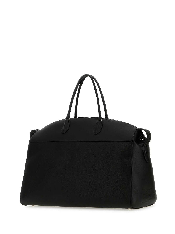 George Leather Duffle Boston Bag