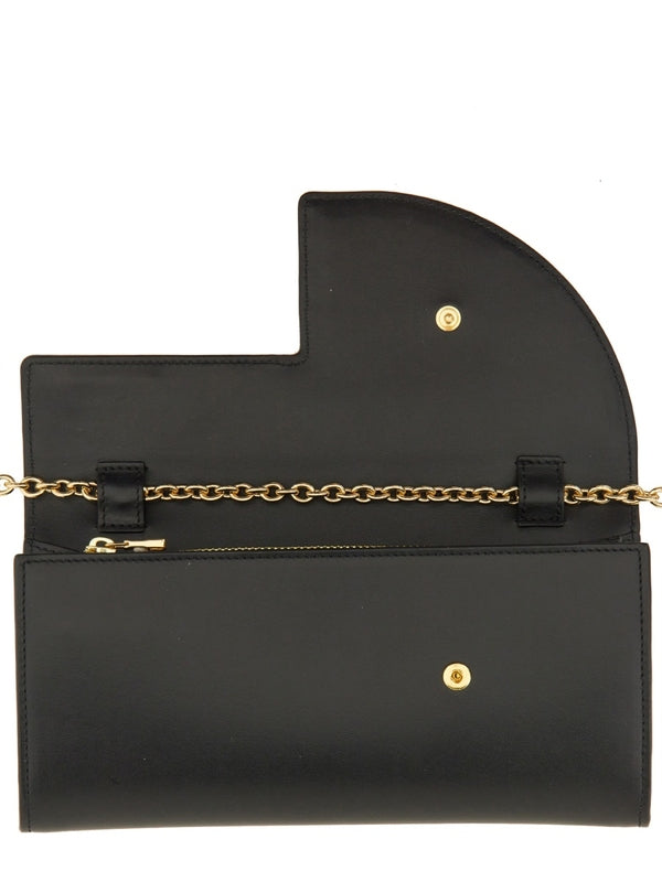 Black Calfskin Woc Bag