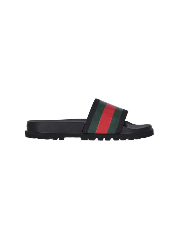 Gucci Black Slides