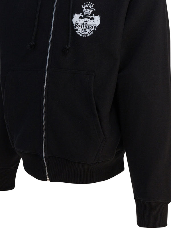 Stussy Black Hoodies