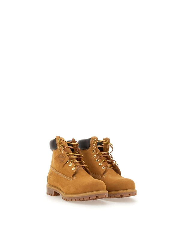 Timberland Brown Lace-Up Boots