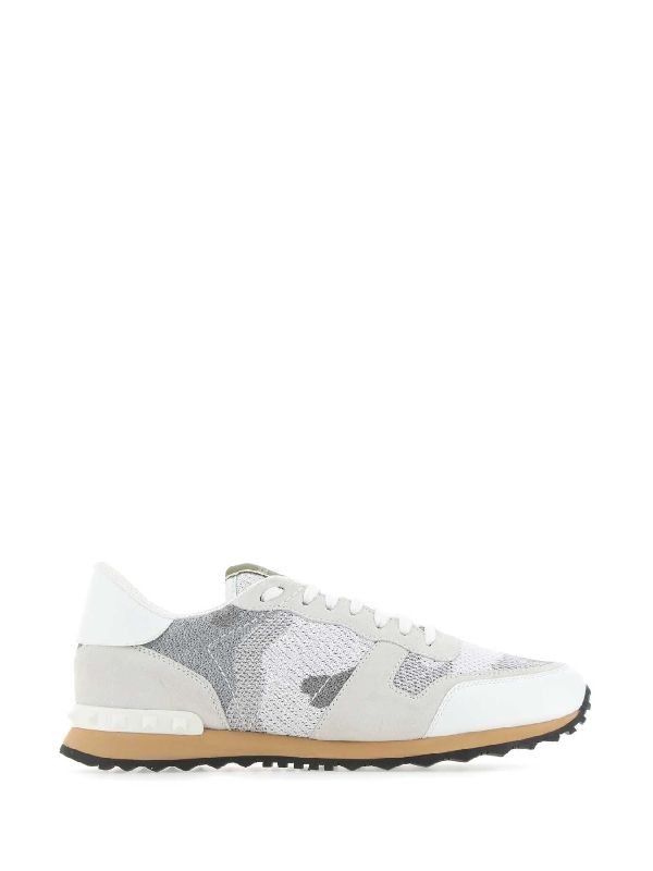 Camouflage Mesh Rockrunner Sneakers