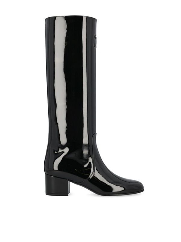 Triomphe Leather High Boots