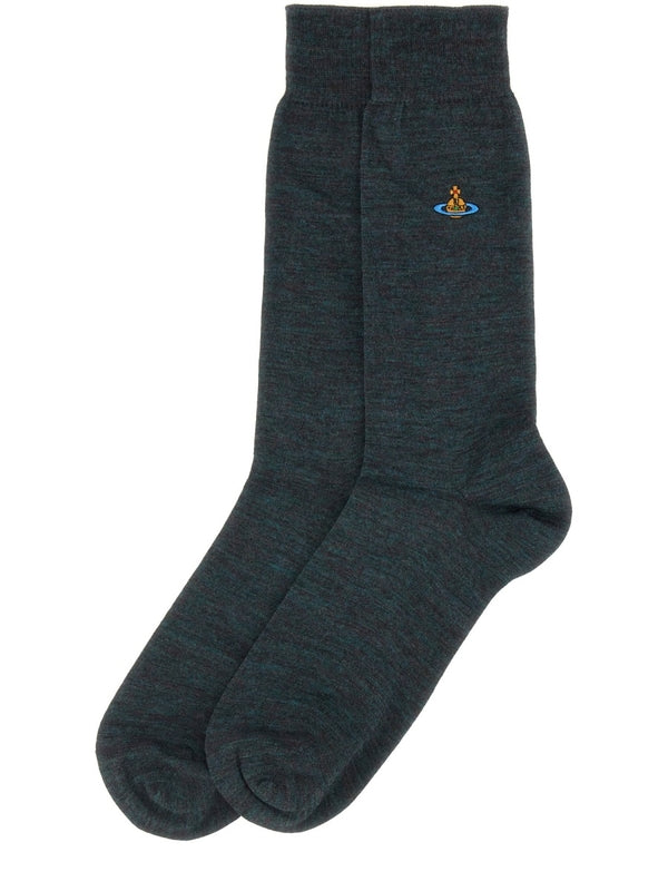Vivienne Westwood Grey Socks