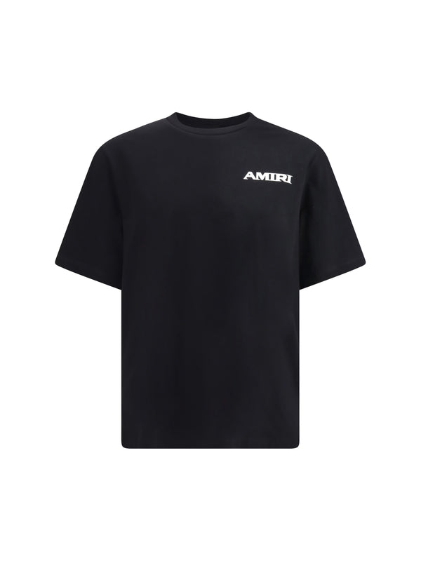 Amiri Black Half Sleeve