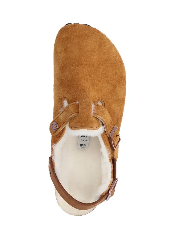 Tokyo Shearling Suede Sandals