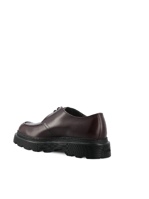 TOD'S - Calfskin Lace-up Shoes - Jente