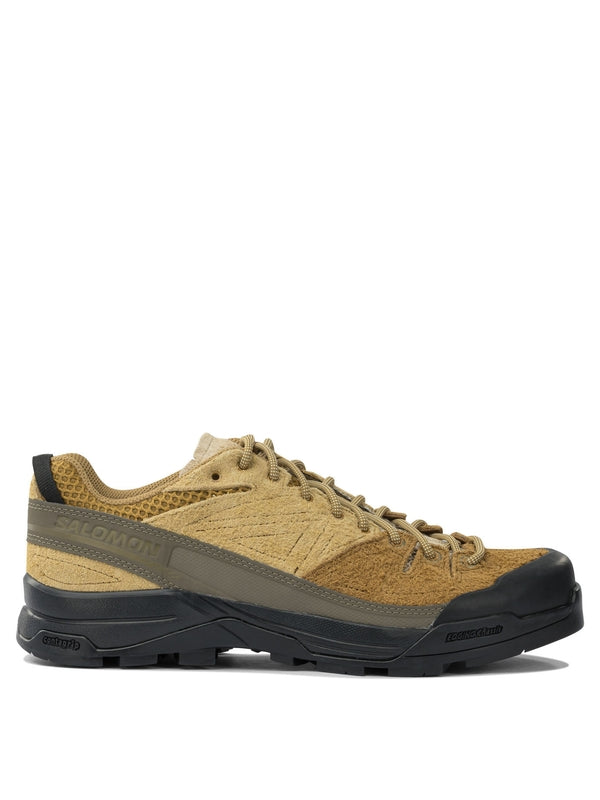 Salomon Beige Low Top Sneakers