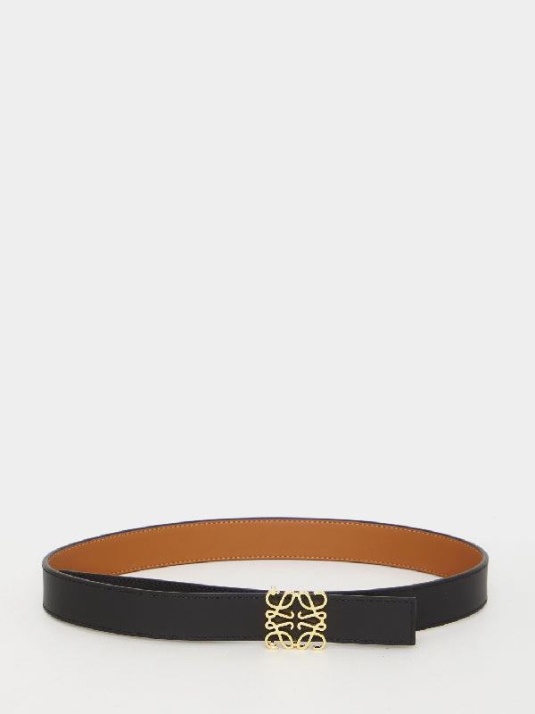 Anagram Reversible Leather Belt - Jente