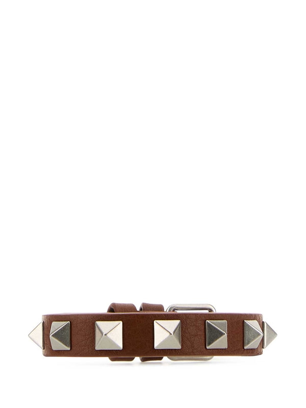 Rockstud Leather Bracelet