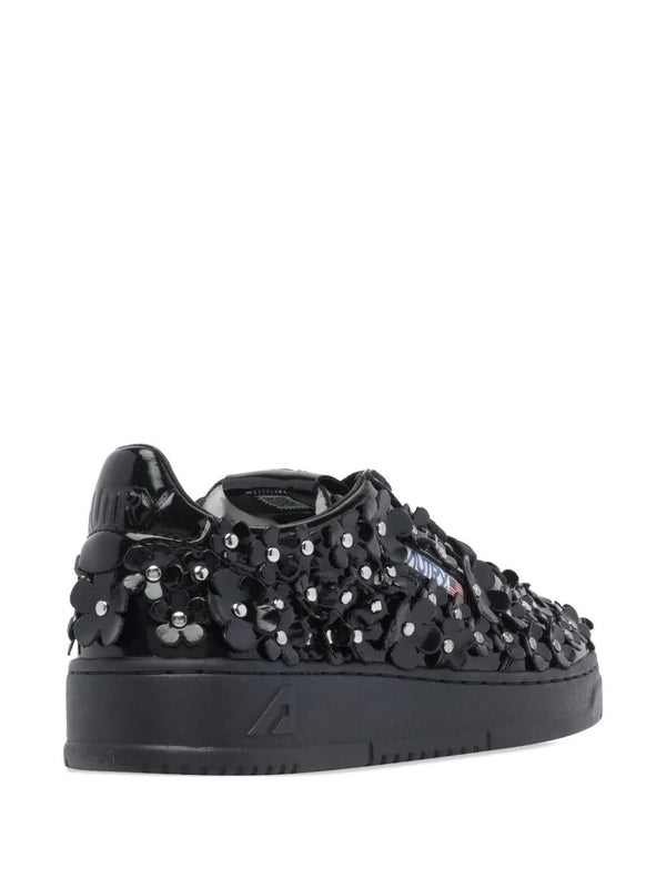 Autry Black Low Top Sneakers