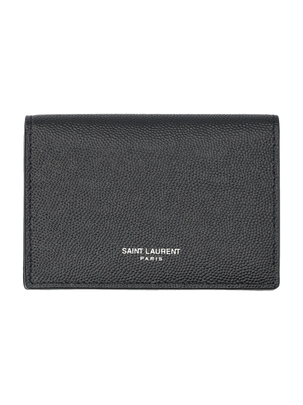 Saint Laurent Black Card Wallet