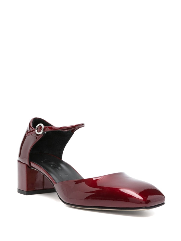 MAGDA Leather Sandal Heels