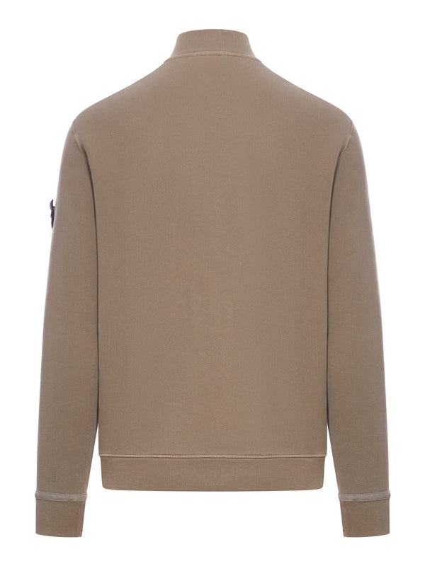 Wappen Patch High Neck Zip Up
  Jacket