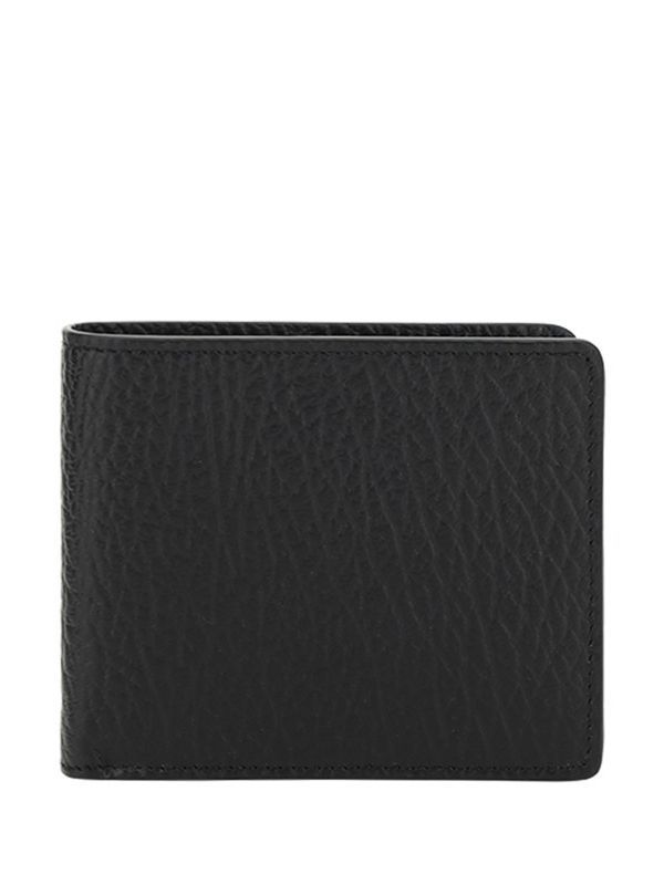 Stitch Grain Leather Bi-Fold
  Wallet