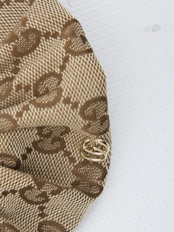 GG Logo Pattern Hair Scrunchie