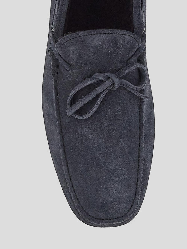 PeBBle Tab Suede Driving Shoes