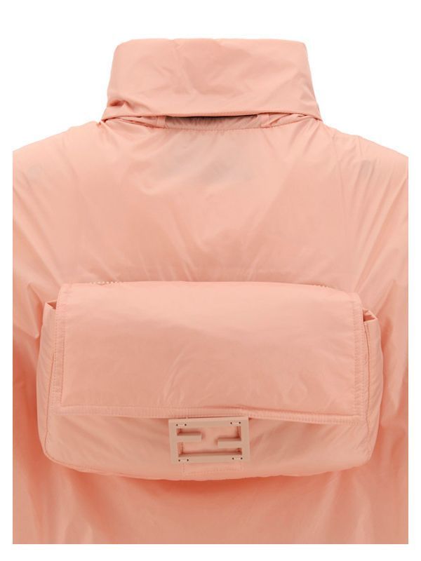 Back FF Baguette Pouch Nylon Jacket