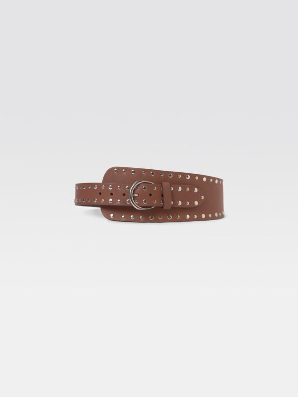 Casilda Studded Leather Belt