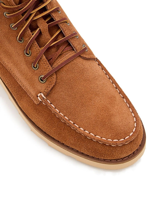 Sebago Brown Lace-Up Boots