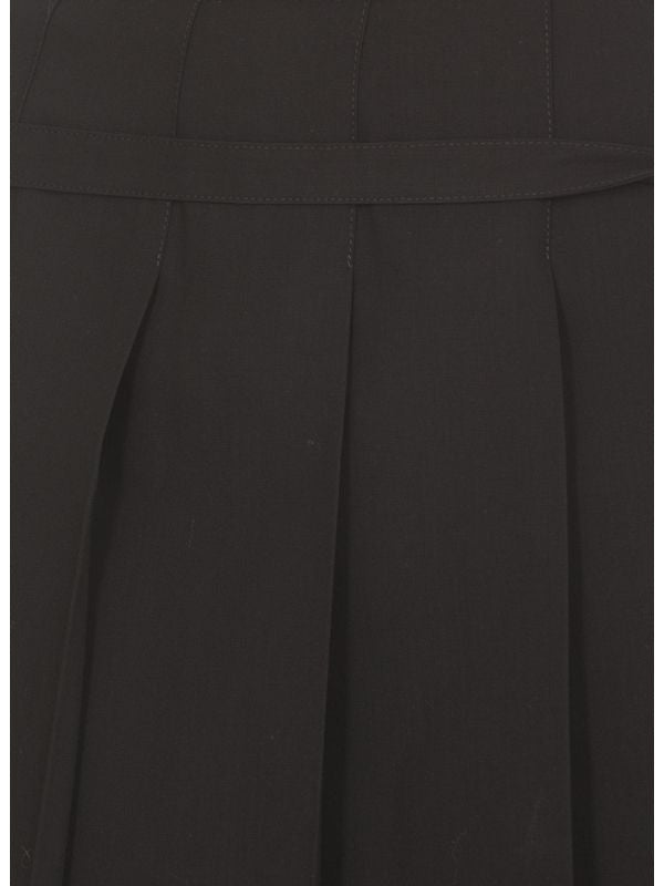 Wool Pleated Skirt