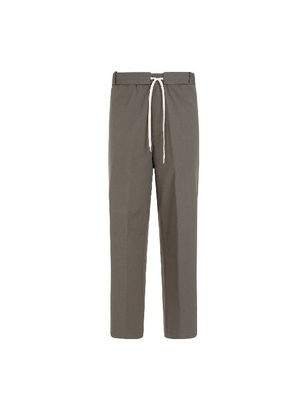 Drawstring Cotton Pants