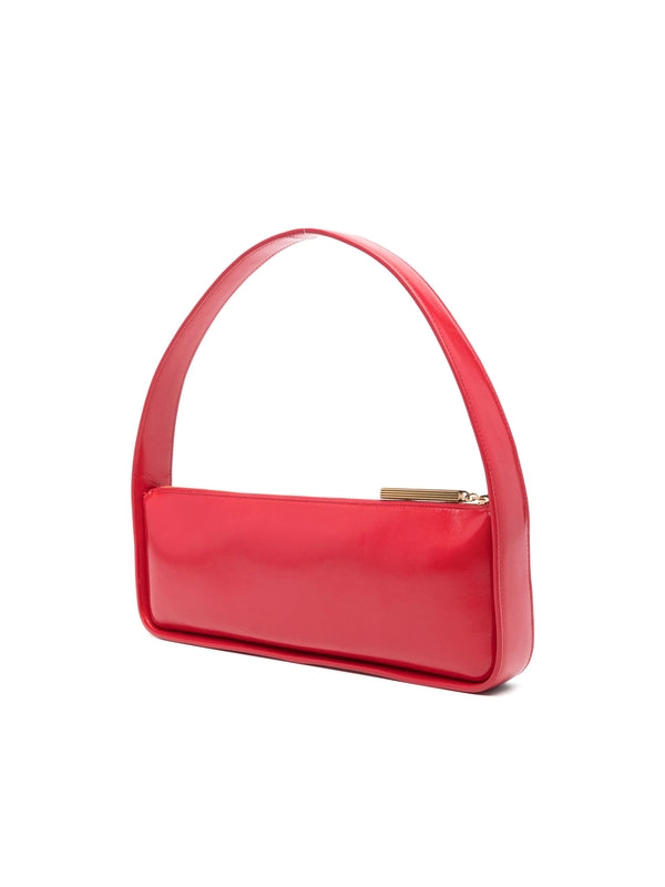 Lori Logo Calfskin Shoulder Bag