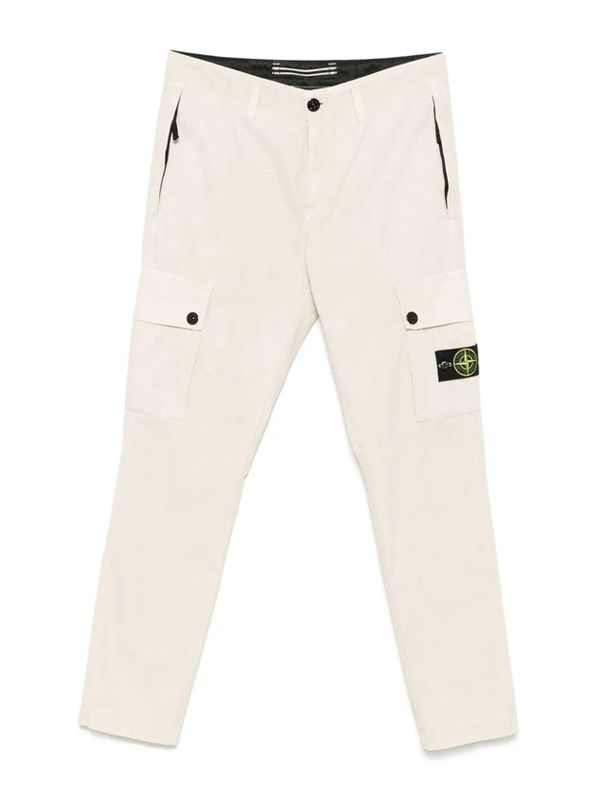 Wappen Patch Cotton Cargo Pants