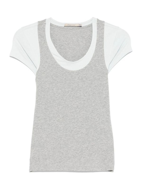 Paloma Wool Marion Grey Short-Sleeve T-Shirt