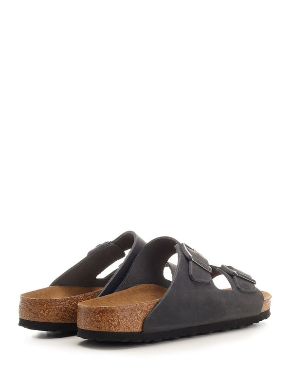 Arizona Buckle Leather Sandals