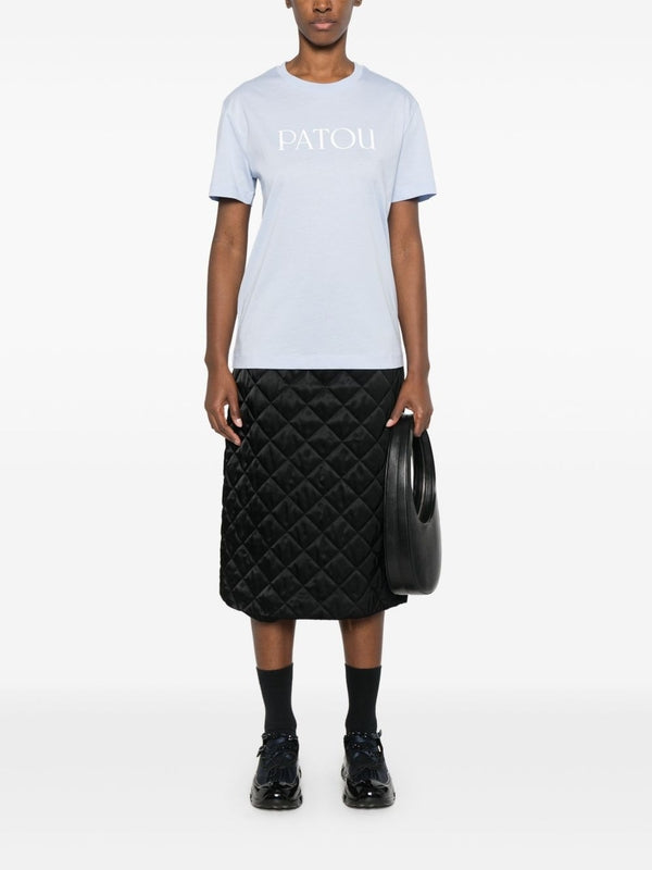 Logo Print Cotton Short Sleeve
  T-Shirt