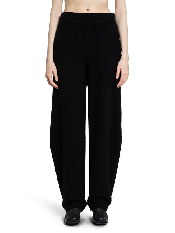 WIDE LEG  UK7143 UW900 Black Trousers